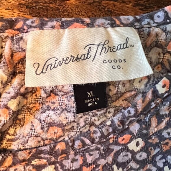 Universal Threads Purple Peasant Blouse XL - Picture 5 of 10